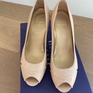 Stuart Weitzman Overit peep toe pump